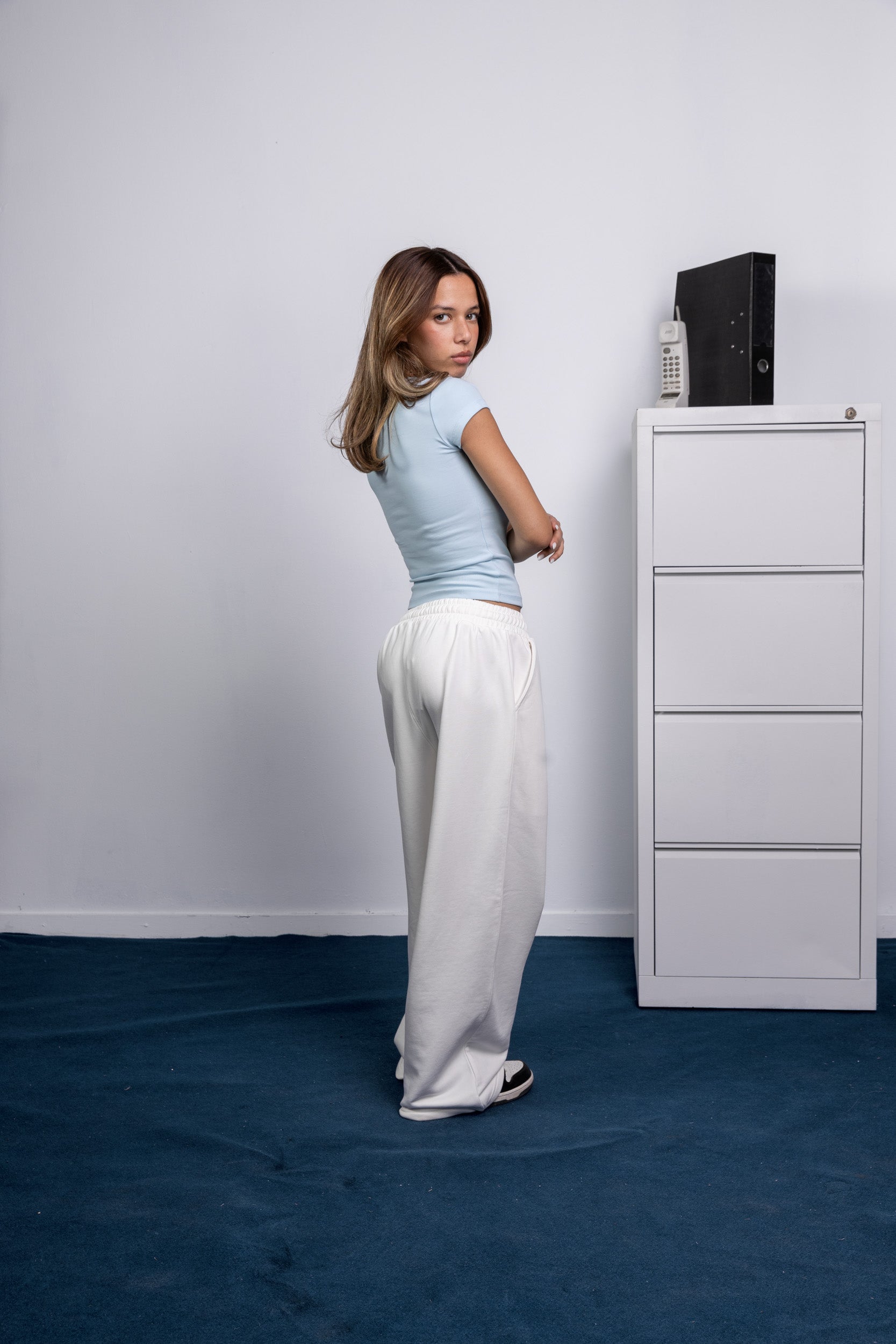back [Color: Baby blue]