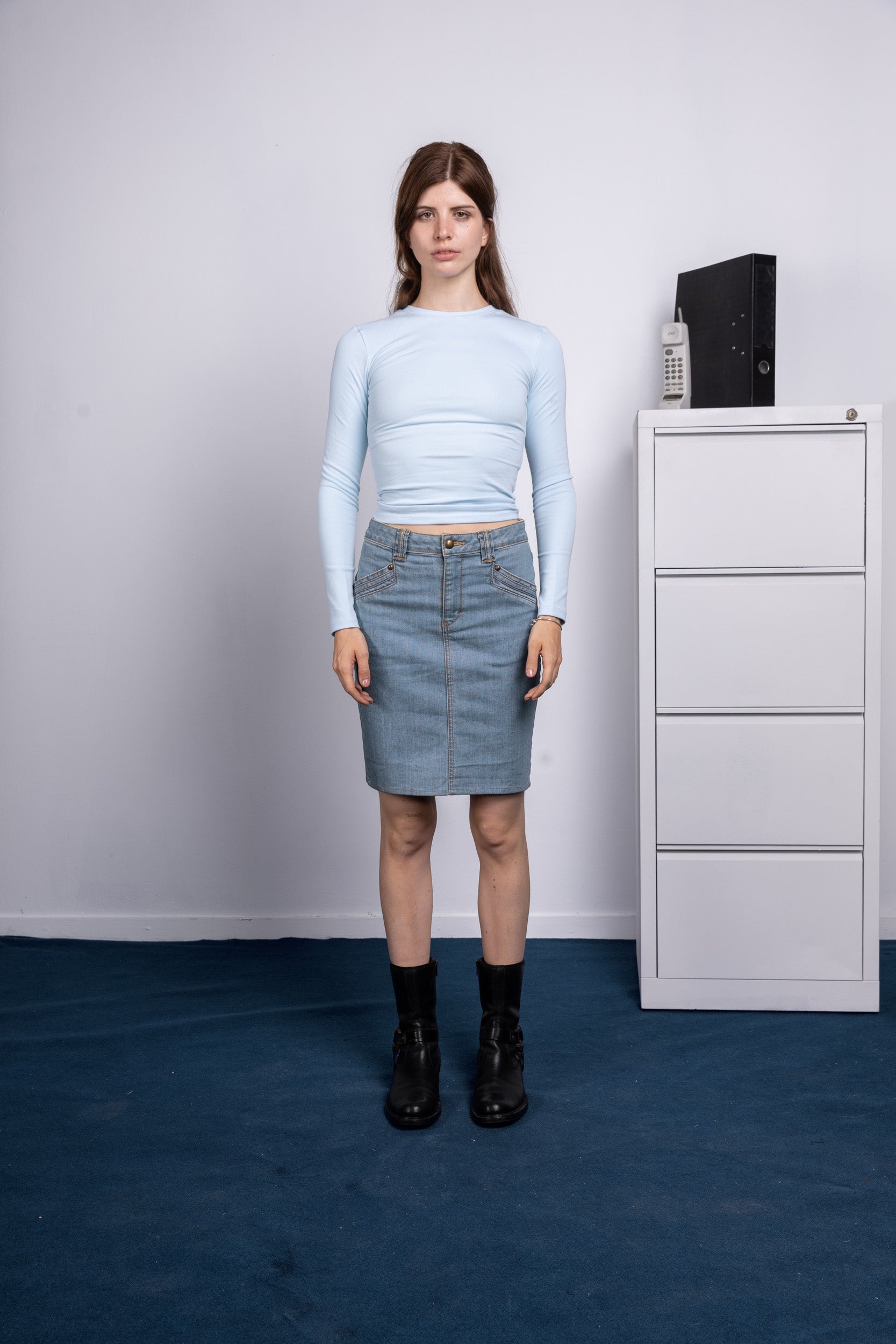 back [Color: baby blue]