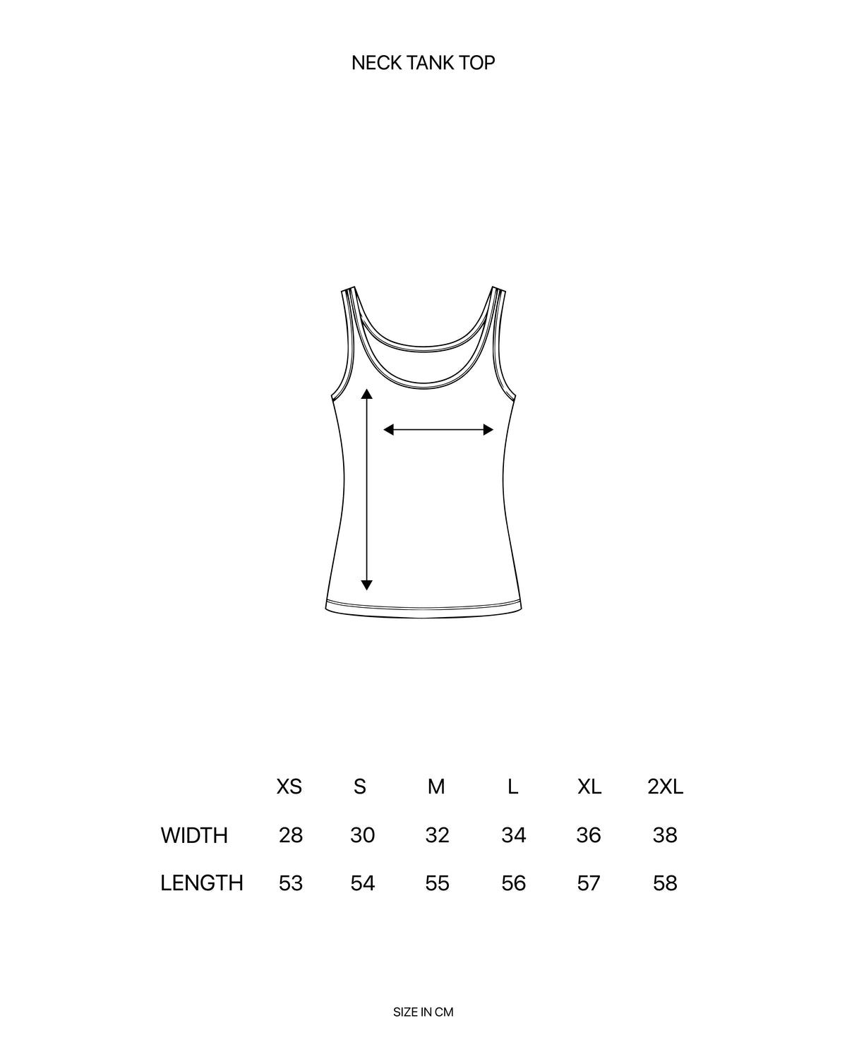 SLEEVELESS RIBBED TANK TOP