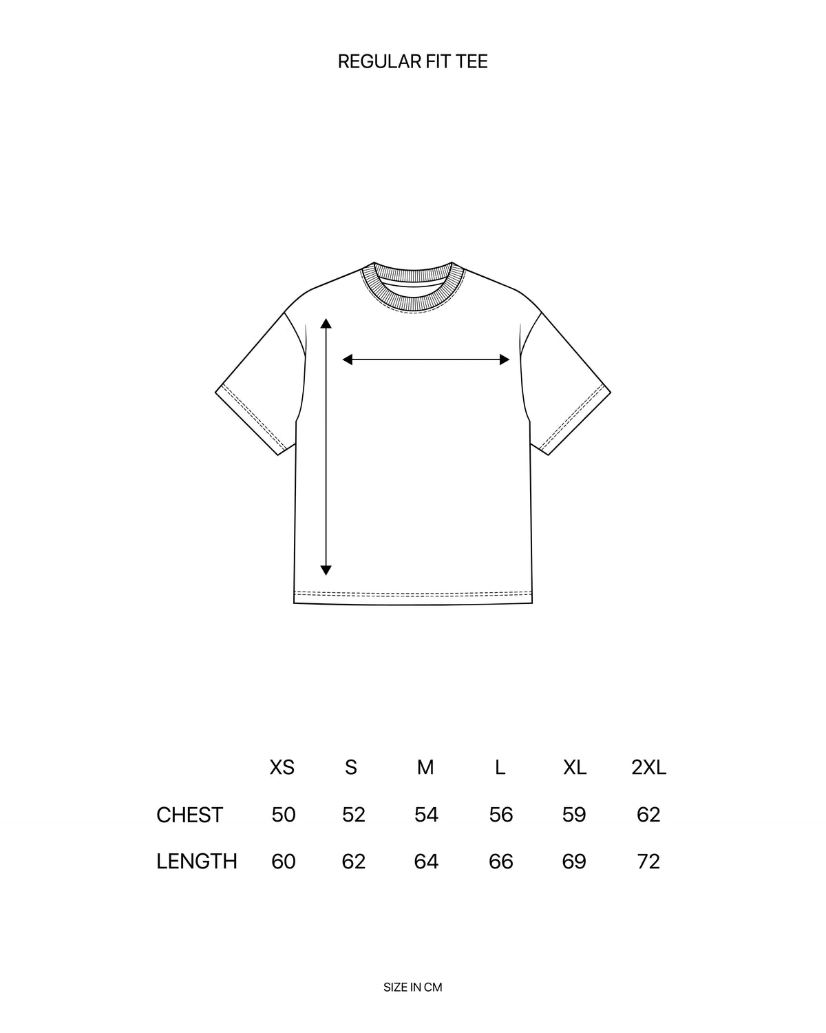 REGULAR FIT TEE NEW