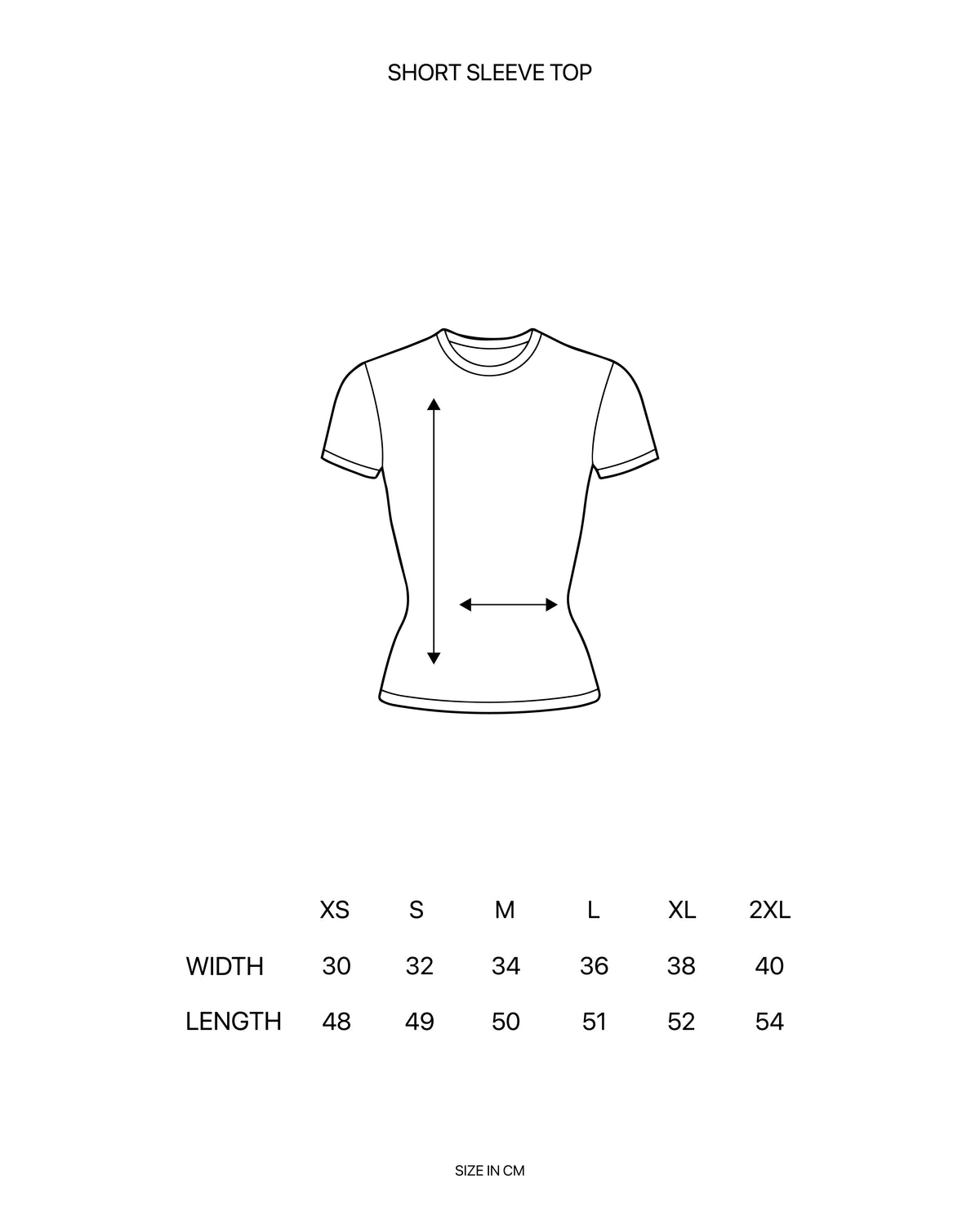 SHORT SLEEVE BASIC TOP