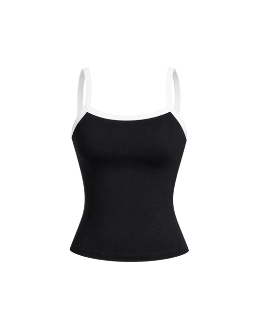 RINGER SPAGHETTI TOP