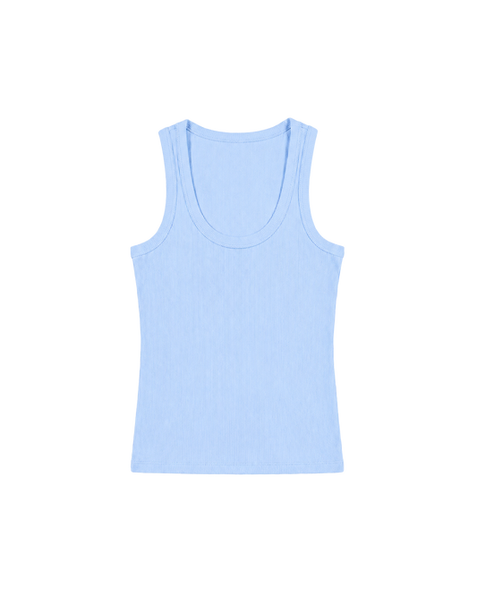 front [color : baby blue ]